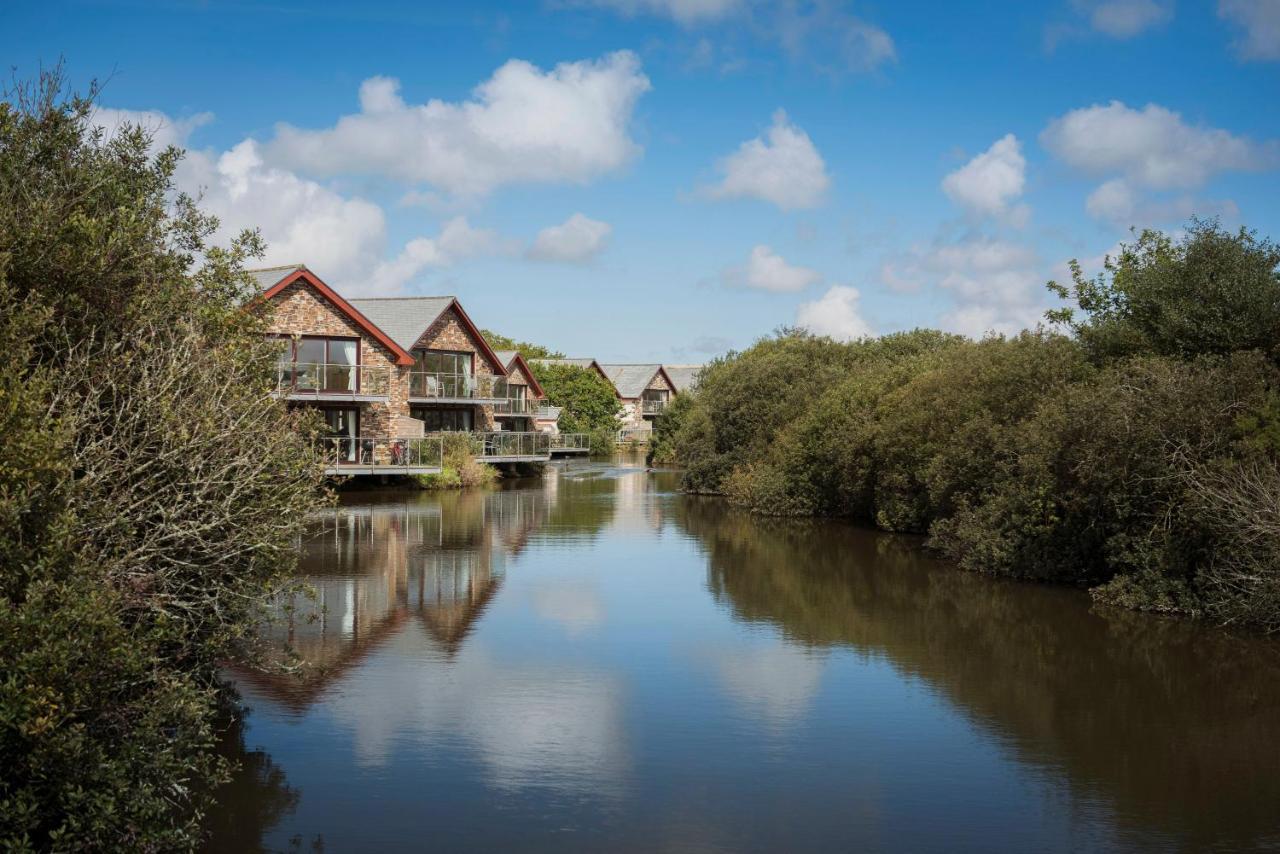 Kingfisher Hot Tub & Log Burner House On Premium Lakeside With Resort Facilities St Columb Major Екстер'єр фото